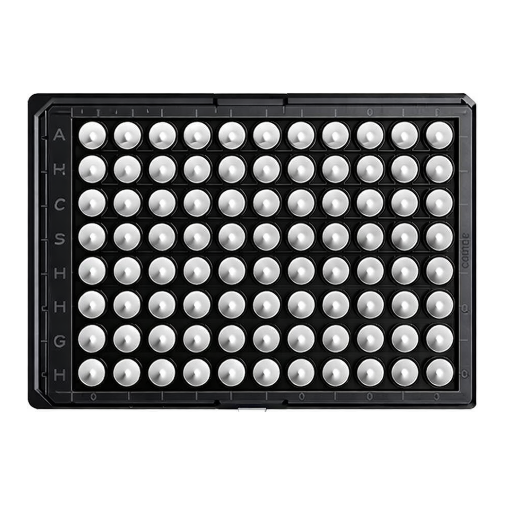 Greiner Bio One MICROPLATE, 96 WELL,UV-STAR®, COC, F-BOTTOM,CHIMNEY WELL, BLACK, 10 ST./BTL.