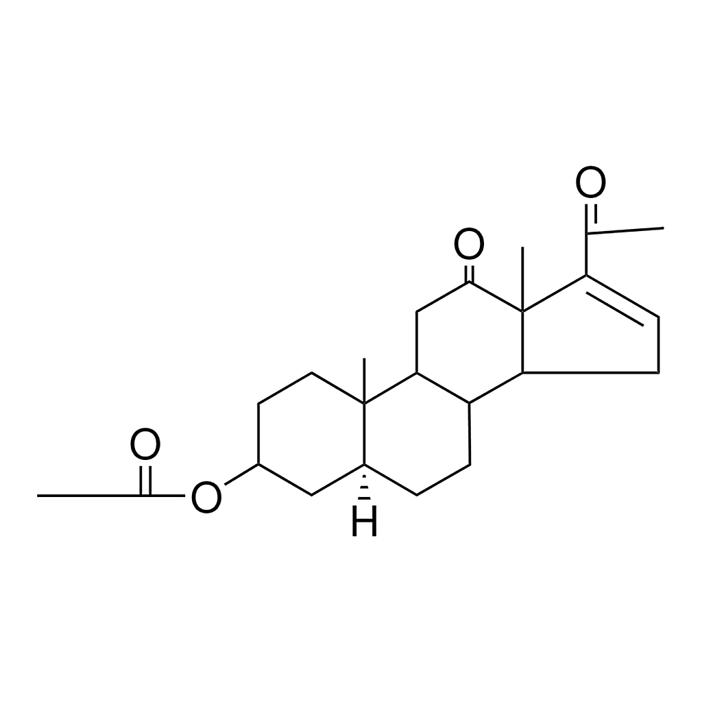 Merck 3BETA-ACETOXY-16-PREGNENE-5ALPH-