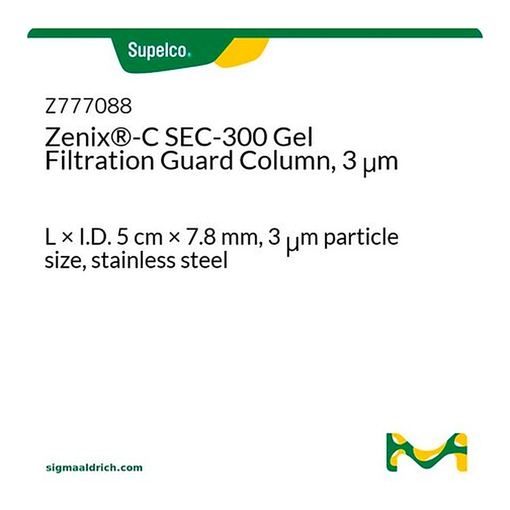 Merck Zenix(R)-C SEC-300 Gel Filtration Guard Column, 3 mum