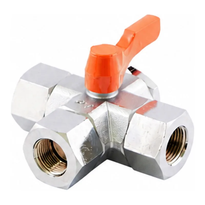 AS ONE 3-Way Switshing Valve (S-Ball 4W), 3방향 절환 밸브( 에스볼 4W)