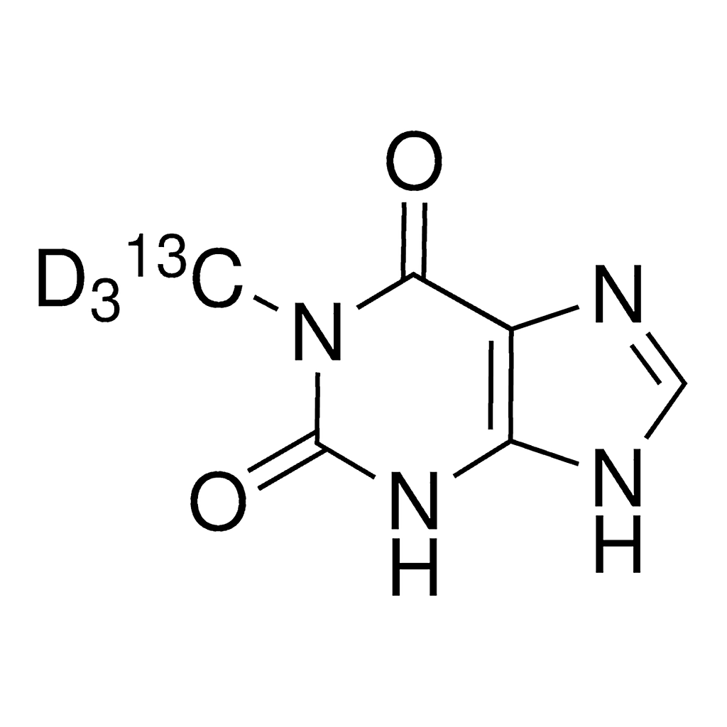 Merck 1-Methylxanthine-(methyl-13C,d3)
