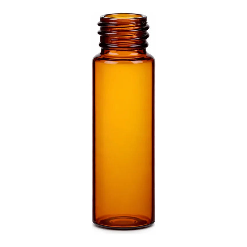Waters Amber Glass 15 x 45 mm Screw Neck Vial, 4 mL Volume, 100/pk