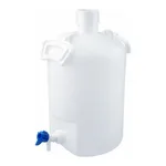 AS ONE Handy Bottle with Stopcock 10L with Narrow-Mouth Cock
