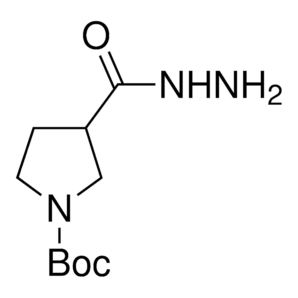 Merck 3-Hydrazinocarbonyl-pyrrolidine-1-carboxylic acid tert-butyl ester