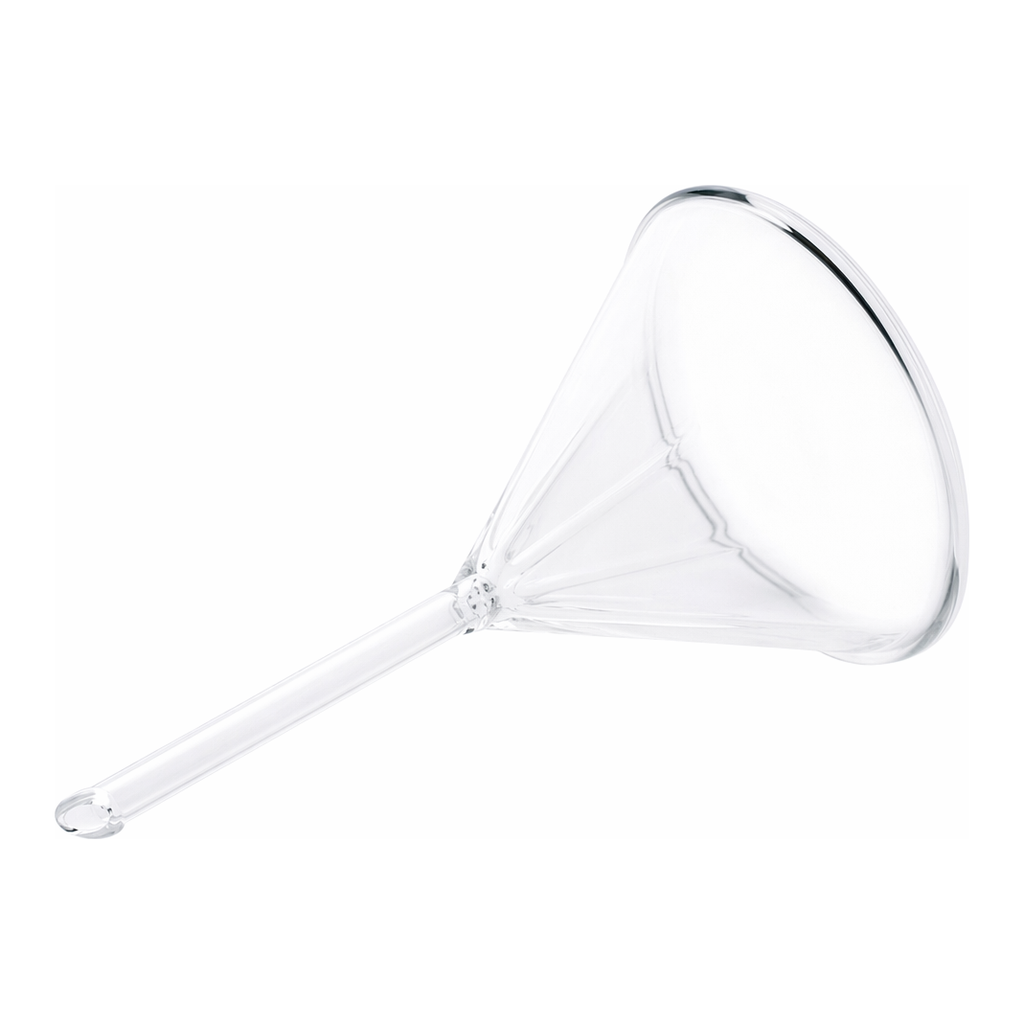Merck Pyrex(R) fluted funnel, short stem