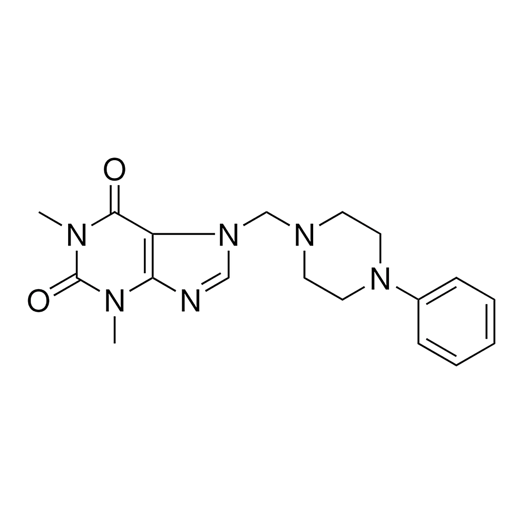 Merck 1,3-DIMETHYL-7-((4-PHENYL-1-PIPE-