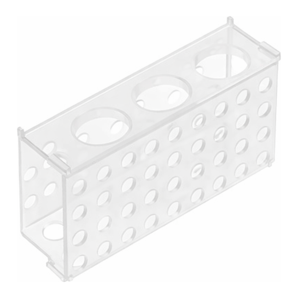 AS ONE 4-Way Tube Rack 5 Pieces Clear