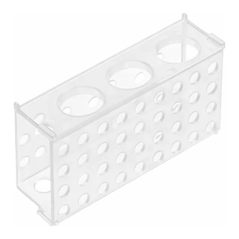 AS ONE 4-Way Tube Rack 5 Pieces Clear