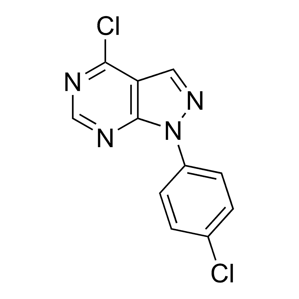 Merck 4-Chloro-1-(4-chlorophenyl)-1H-pyrazolo[3,4-d]pyrimidine