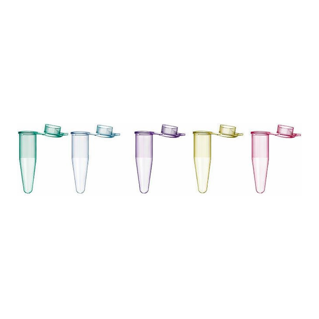 Greiner Bio One SAPPHIRE PCR TUBE, 0.2 ML, PP, ASSORTED,WITH ATTACHED DOMED CAP, 1.000 PCS./BOX