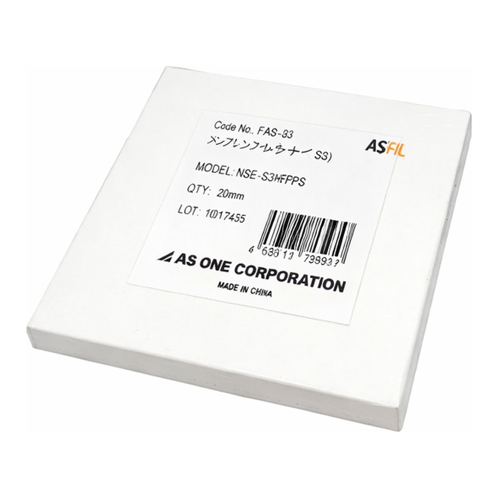 AS ONE Membrane Filter (PES) 0.1μm x Φ25mm 200 Pieces 025010MFPES