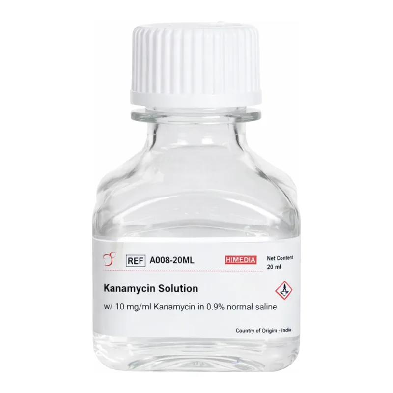 Himedia Kanamycin Solution w/ 10 mg/ml Kanamycin in 0.9% normal saline