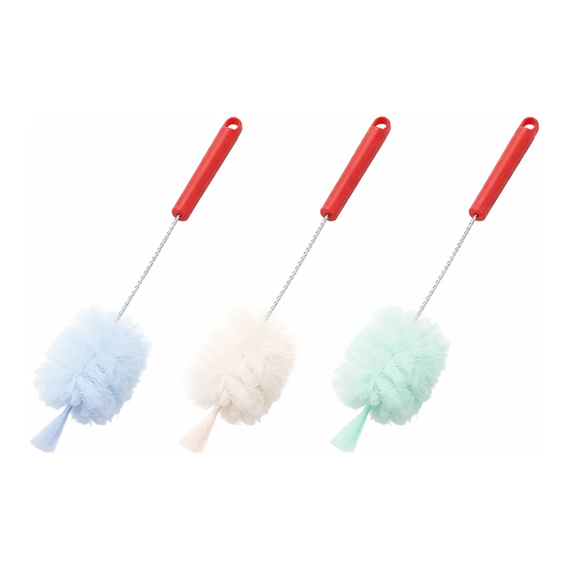 AS ONE Cleaning Brush for Bottle with Handle, 병 세척솔