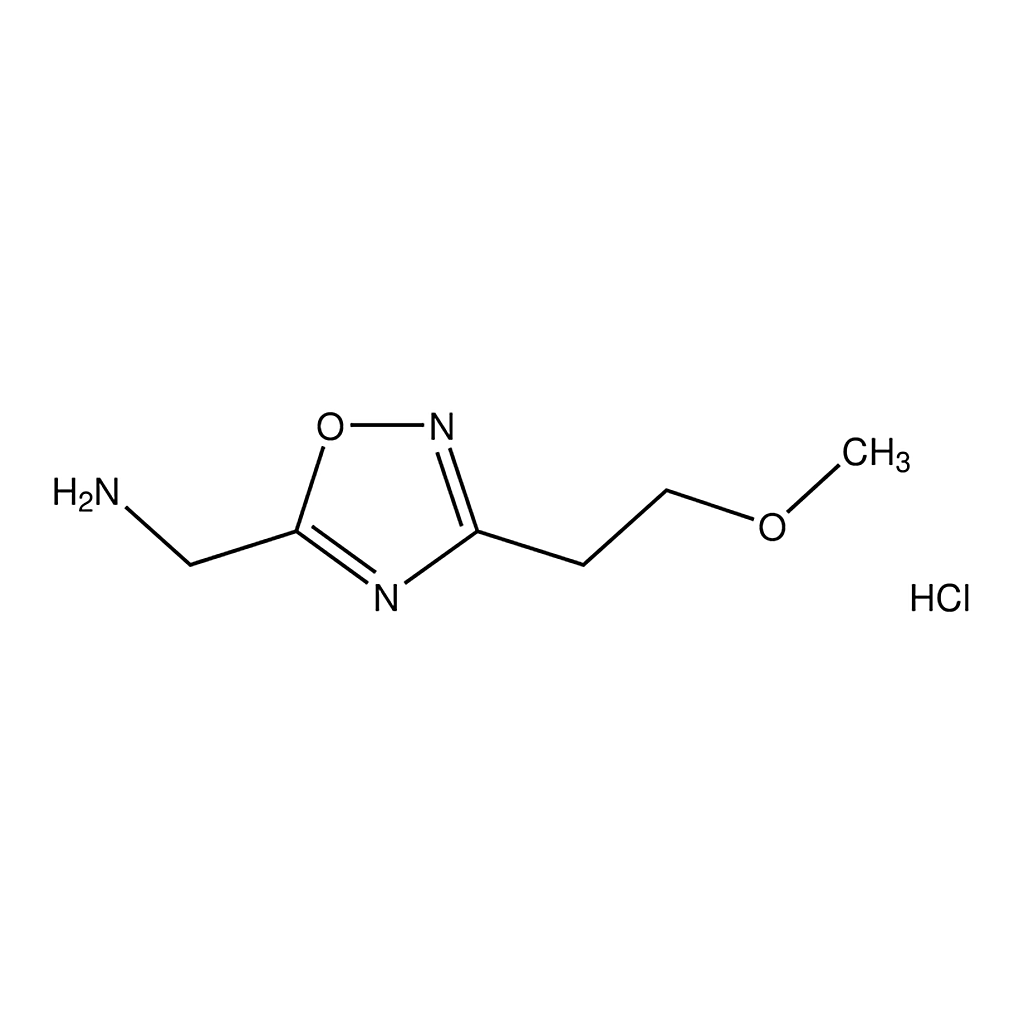 Merck {[3-(2-Methoxyethyl)-1,2,4-oxadiazol-5-yl]methyl}amine hydrochloride