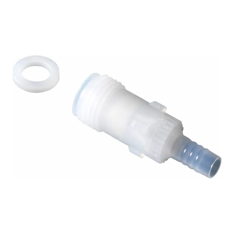 Merck BRAND(R) filling valve with olive-shaped nozzle and sealing ring for Titrette(R)