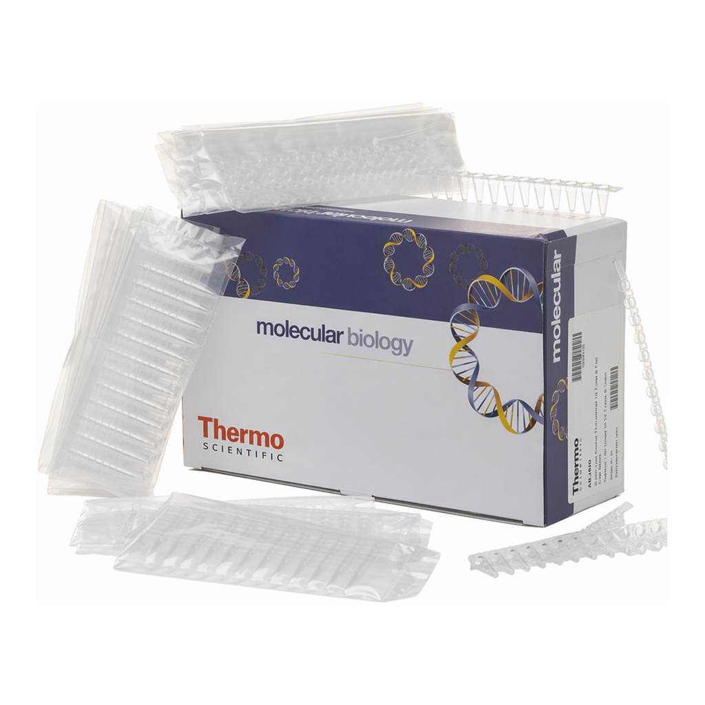 Thermo Fisher Scientific Low Profile Tubes and Flat Caps, strips of 12