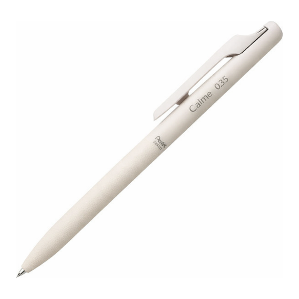 OFFICENEX 펜텔 카르므 볼펜 흑색(0.35mm/바디색상:베이지/BXA103H-A)