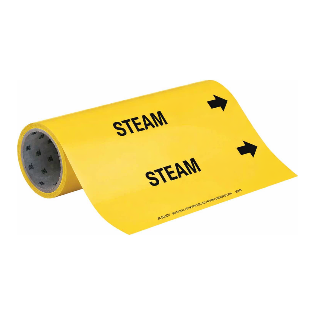 Brady STEAM Roll Form Pipe Marker