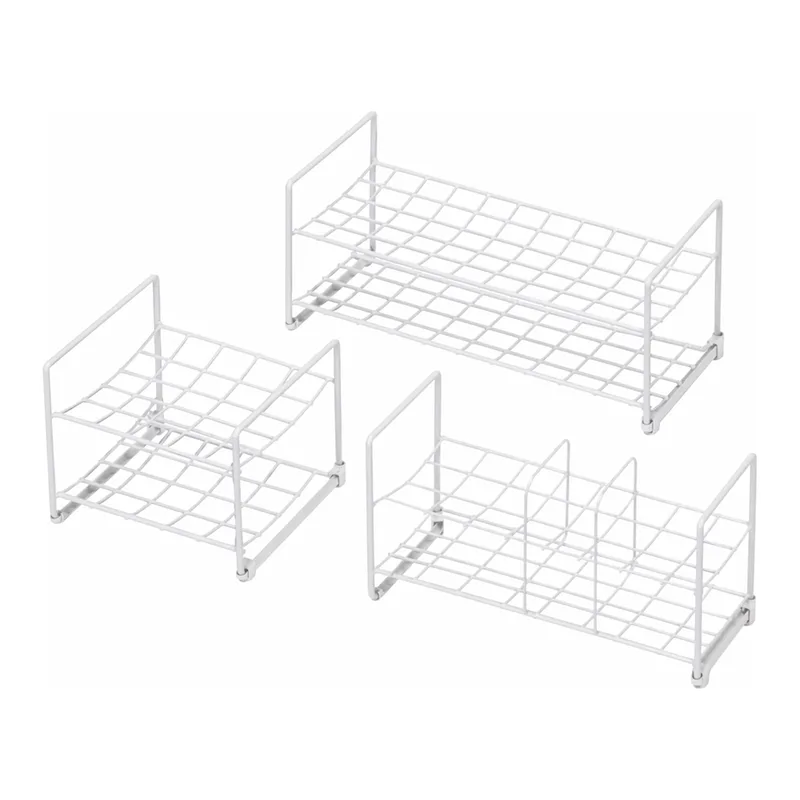 AS ONE SUS Test Tube Rack(Economy Type), 스테인리스 시험관 스탠드