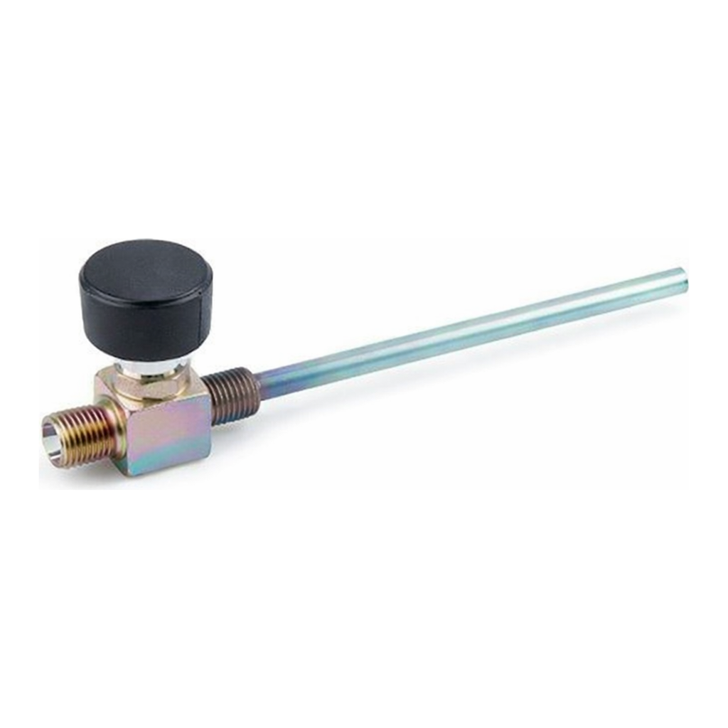 Restek Sample Cylinder Valve, Sulfinert, 1/4inNPTx1/4inNPT w/Dip Tube 2-3/4 inches