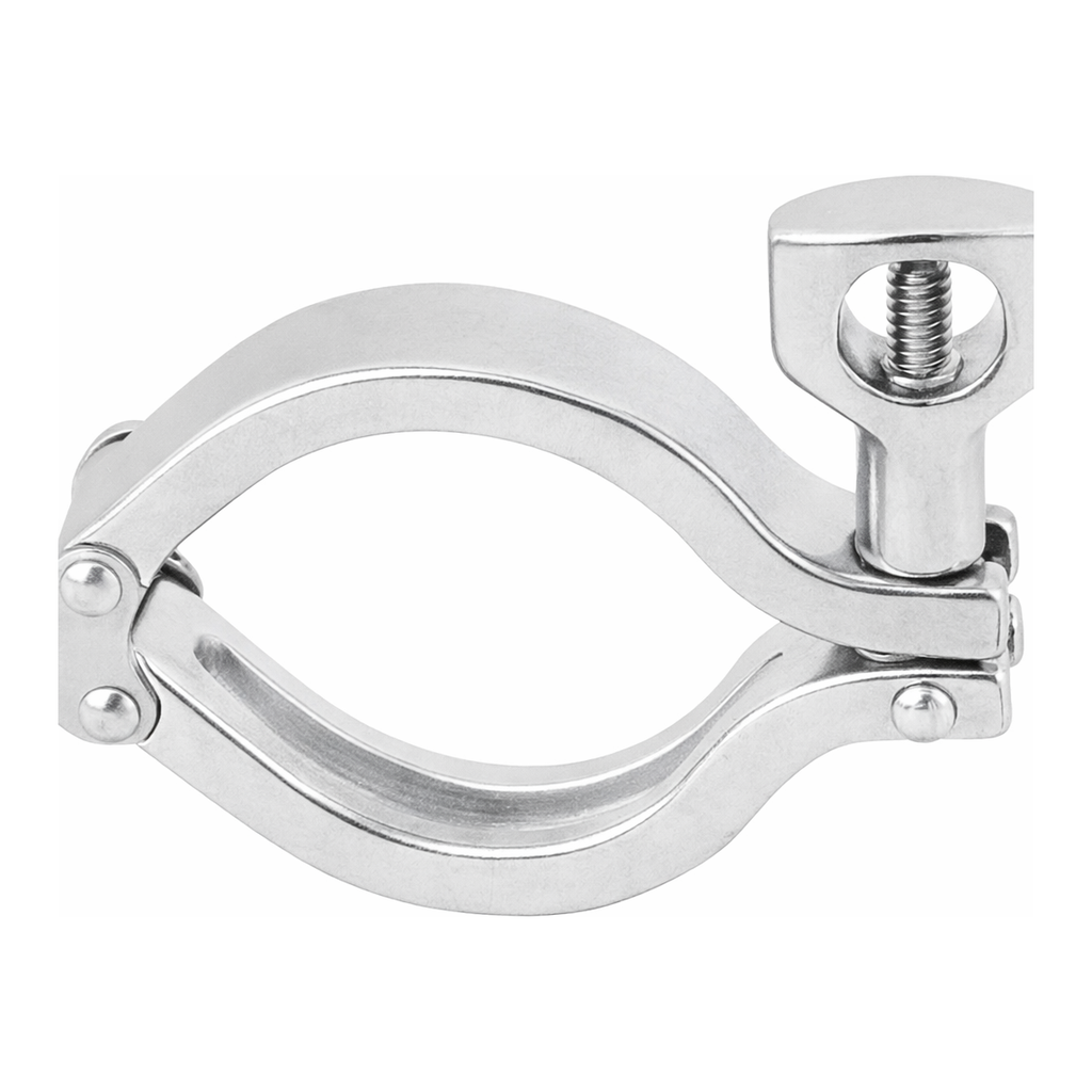 Thermo Fisher Scientific Cole-Parmer Sanitary Clamp, 304L SS, 1/2 - 3/4 in.