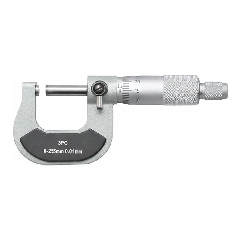 AS ONE 4-577-01-20 Standard Outside Micrometer (With Calibration Certificate) SOM025