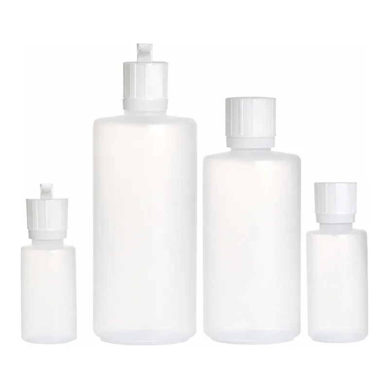 Merck Azlon Dispensing Bottles with retractable pivot nozzle