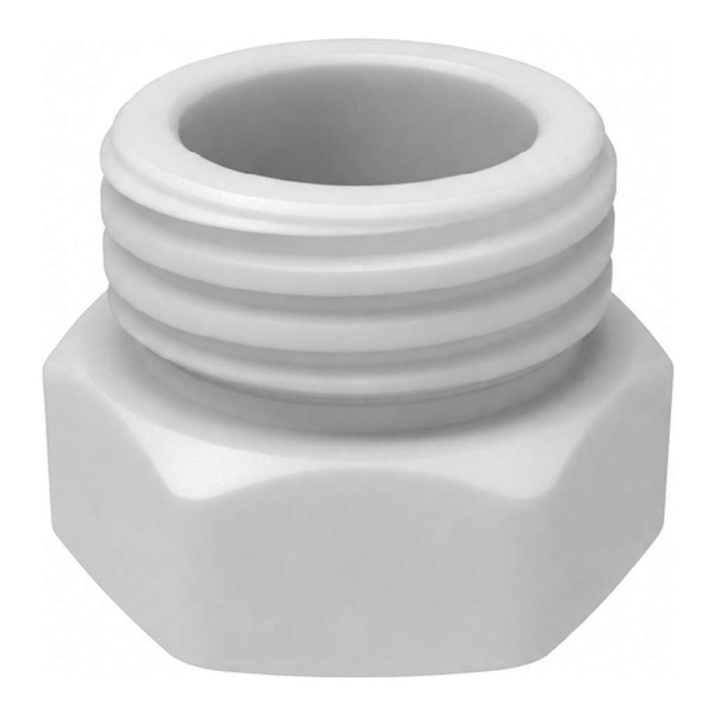 Thread adapter, PP, 1,5" Sakura Tissue Tek (f) to S55 (m)