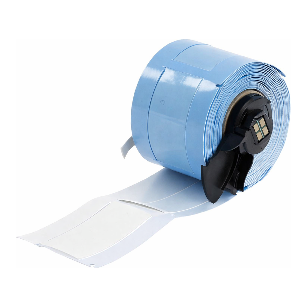 Brady PermaSleeve Heat Shrink Wire and Cable Labels, Rotated on Liner, for M6 M7 Printers