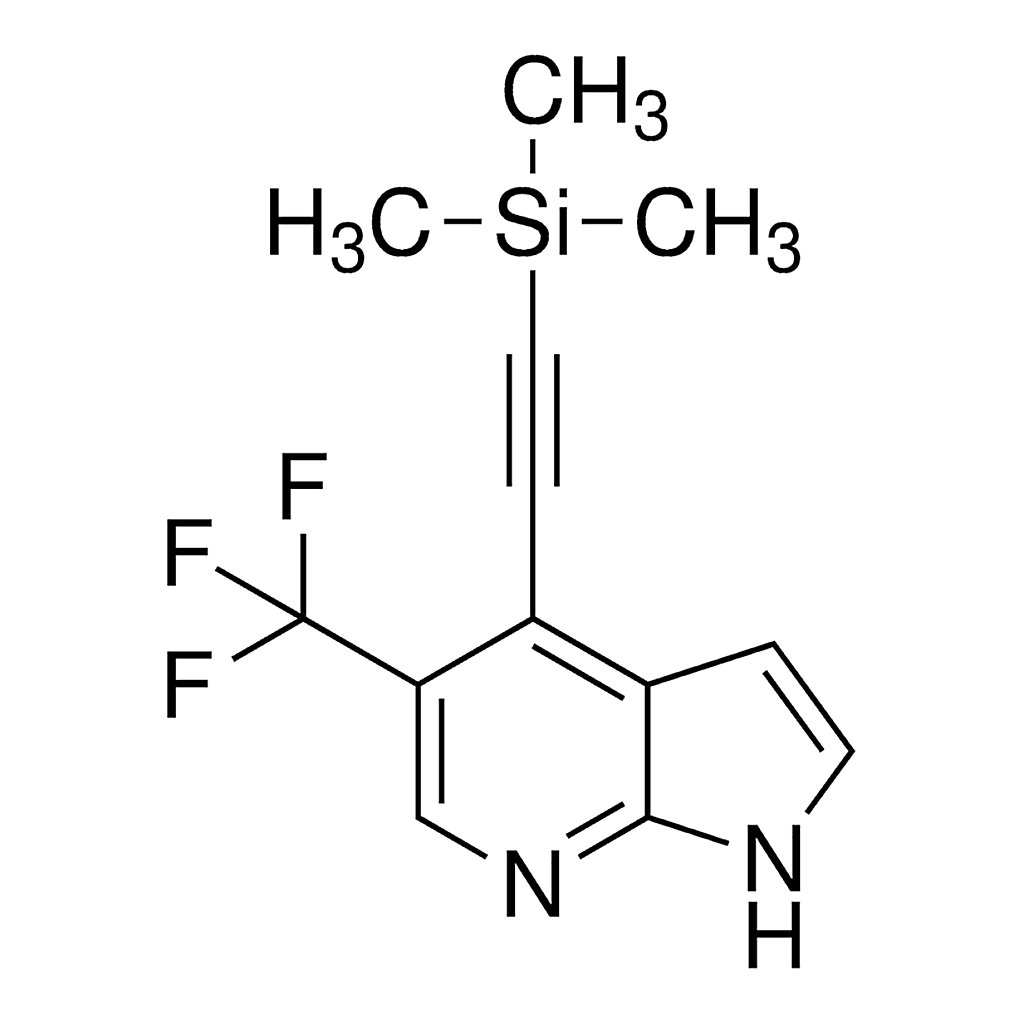 Merck 5-(Trifluoromethyl)-4-((trimethylsilyl)ethynyl)-1H-pyrrolo[2,3-b]pyridine