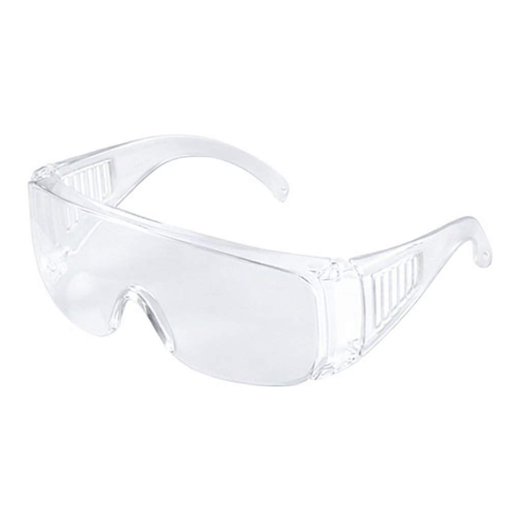 AS ONE Protective Eyeglasses For Visitors With Side Ventilation