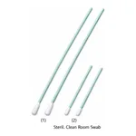 Daihan Science Sterile Clean Room Swab, Polyesther-Tip, with PP-Handle, L70 & 163.3mm, 크린룸용 멸균
