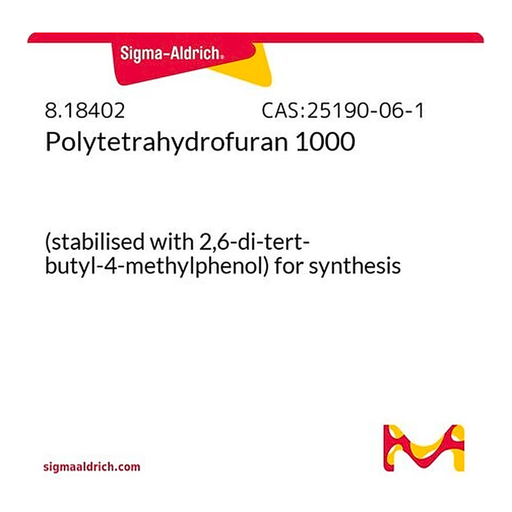 Merck POLYTETRAHYDROFURAN 1000 (STABILISED WIT