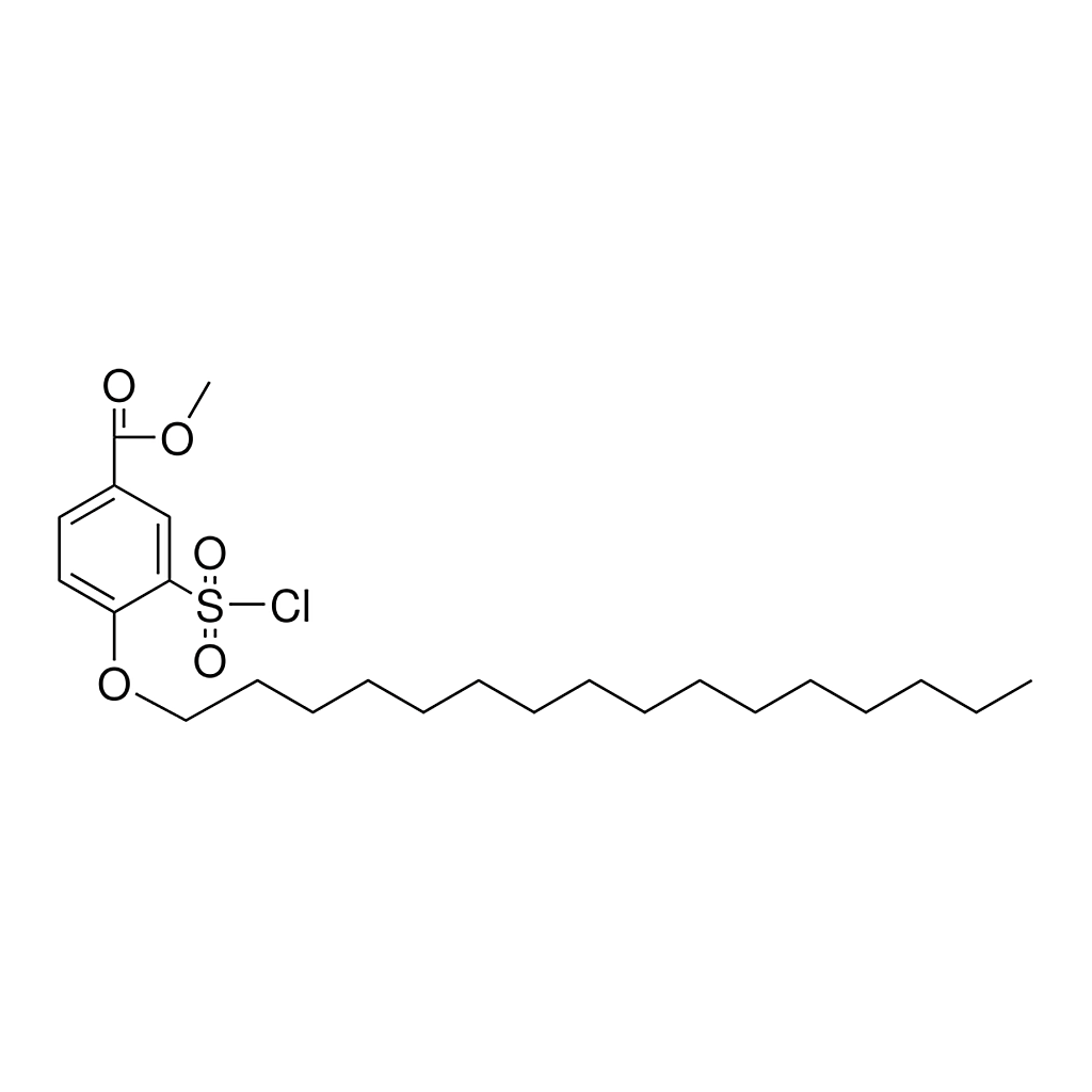 Merck METHYL 3-CHLOROSULFONYL-4-(HEXA