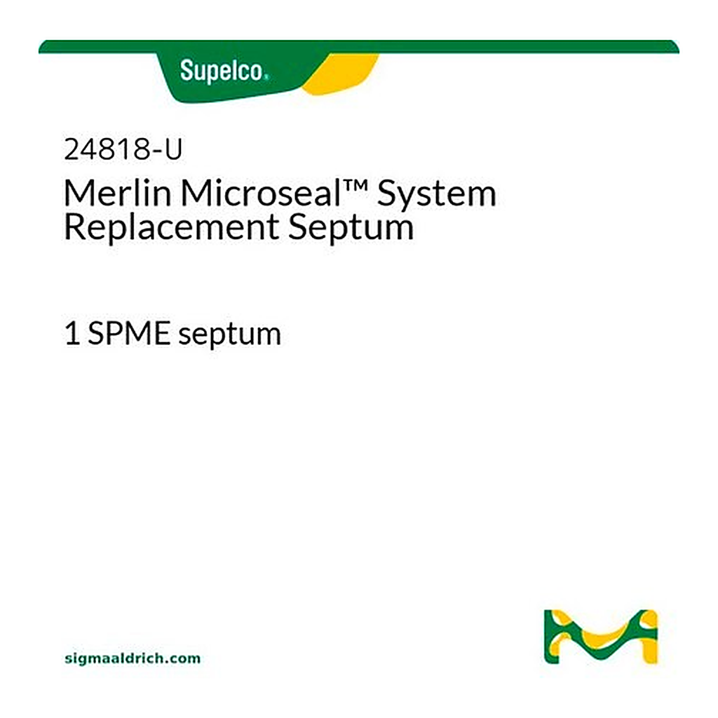 Merck REPL MICROSEAL HIGH PRESSURE SEPTUM FOR
