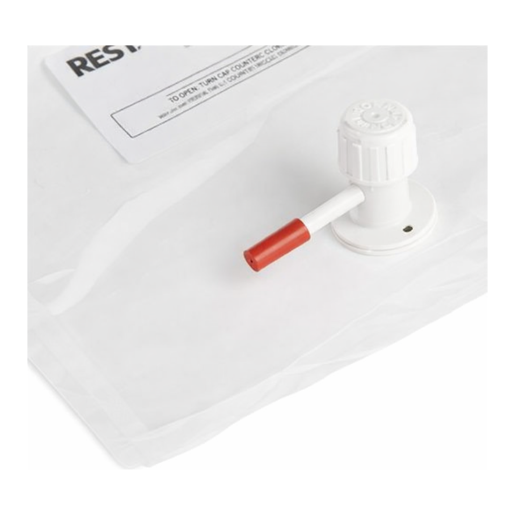 Restek Gas Sampling Bag, ALTEF, 5L, 12inx12in w/polypropylene combo valve & septum, 1 eyelet, 10-