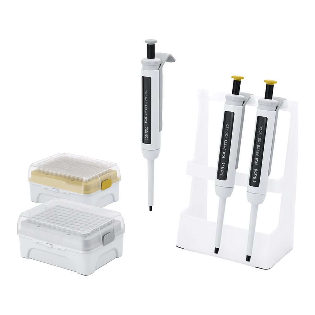 IKA 피펫 싱글 채널 피펫, 가변 용량 IKA PETTE MicroKit B