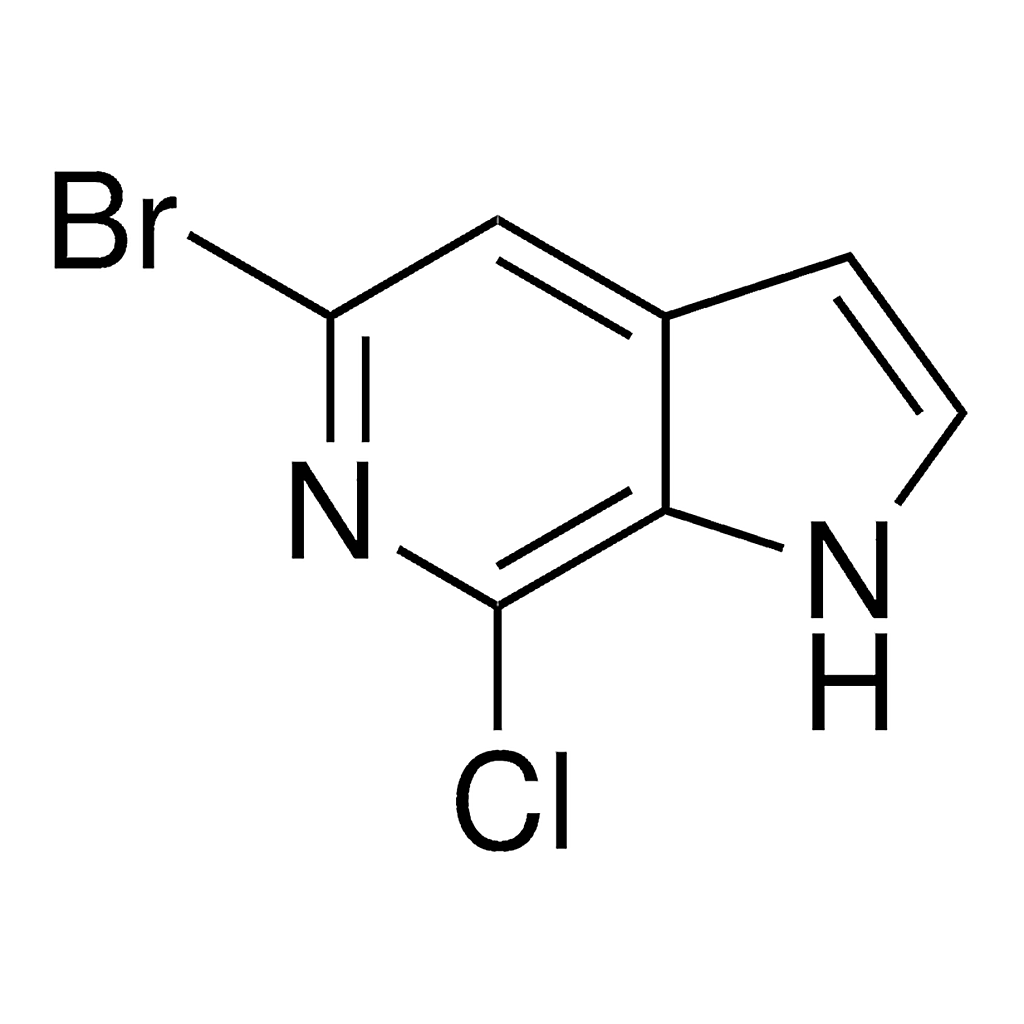 Merck 5-Bromo-7-chloro-1H-pyrrolo[2,3-c]pyridine