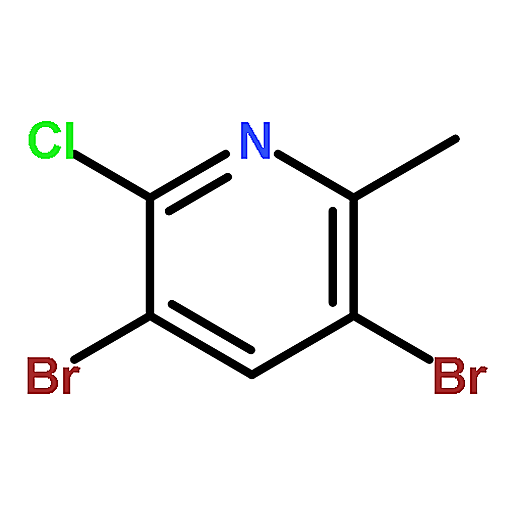 RHAWN 3,5-Dibromo-2-chloro-6-methylpyridine