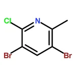 RHAWN 3,5-Dibromo-2-chloro-6-methylpyridine