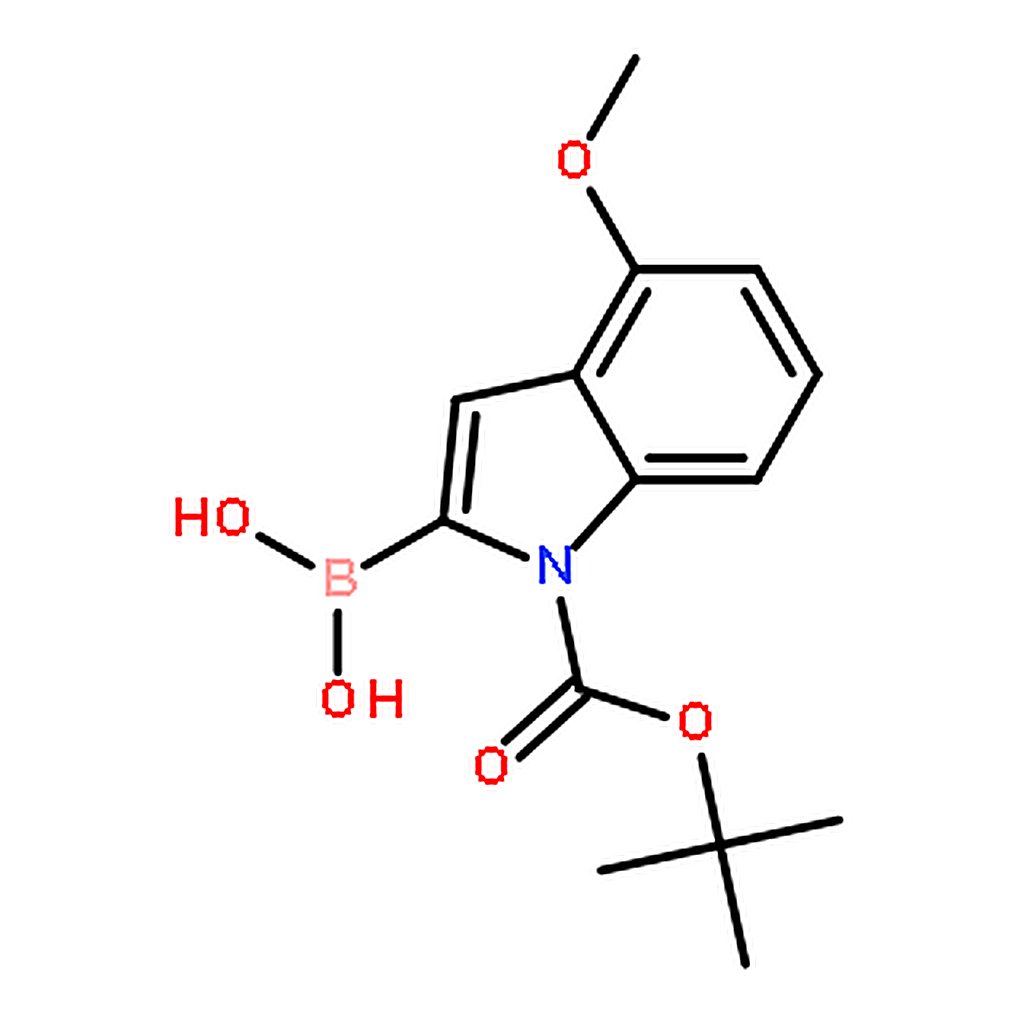 RHAWN (1-(tert-Butoxycarbonyl)-4-methoxy-1H-indol-2-yl)boronic acid