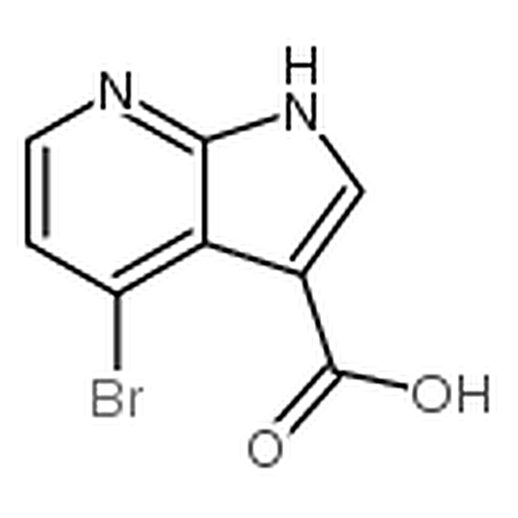 RHAWN 4-Bromo-1H-pyrrolo[2,3-b]pyridine-3-carboxylic acid