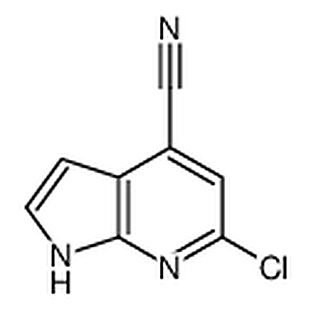RHAWN 6-Chloro-1H-pyrrolo[2,3-b]pyridine-4-carbonitrile