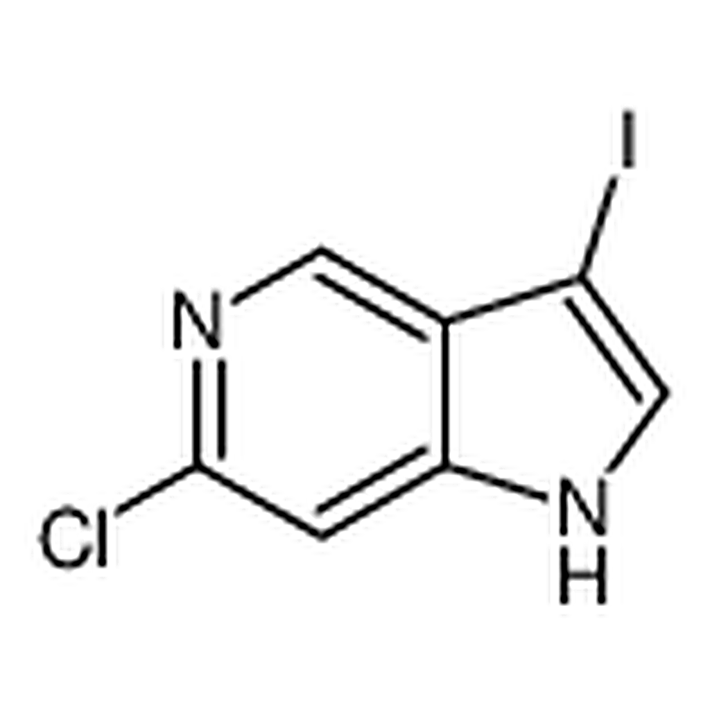 RHAWN 6-Chloro-3-iodo-1H-pyrrolo[3,2-c]pyridine