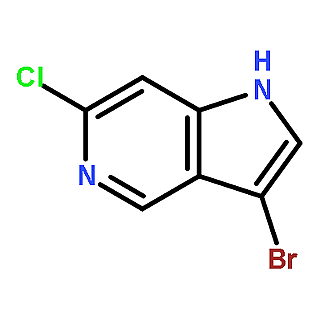 RHAWN 3-Bromo-6-chloro-1H-pyrrolo[3,2-c]pyridine