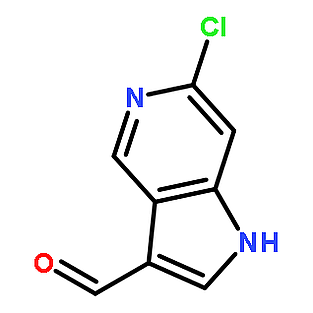 RHAWN 6-Chloro-1H-pyrrolo[3,2-c]pyridine-3-carbaldehyde