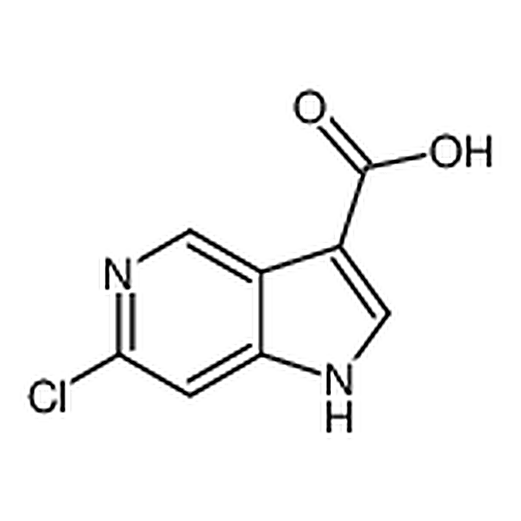 RHAWN 6-Chloro-1H-pyrrolo[3,2-c]pyridine-3-carboxylic acid