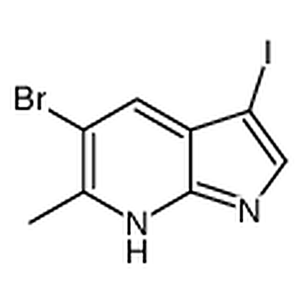 RHAWN 5-Bromo-3-iodo-6-methyl-1H-pyrrolo[2,3-b]pyridine