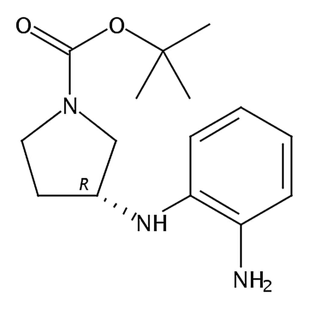 RHAWN (R)-tert-Butyl 3-((2-aminophenyl)amino)pyrrolidine-1-carboxylate