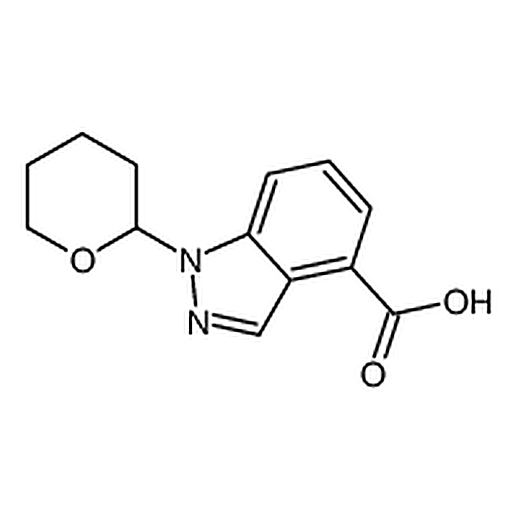 RHAWN 1-(Tetrahydro-2H-pyran-2-yl)-1H-indazole-4-carboxylic acid